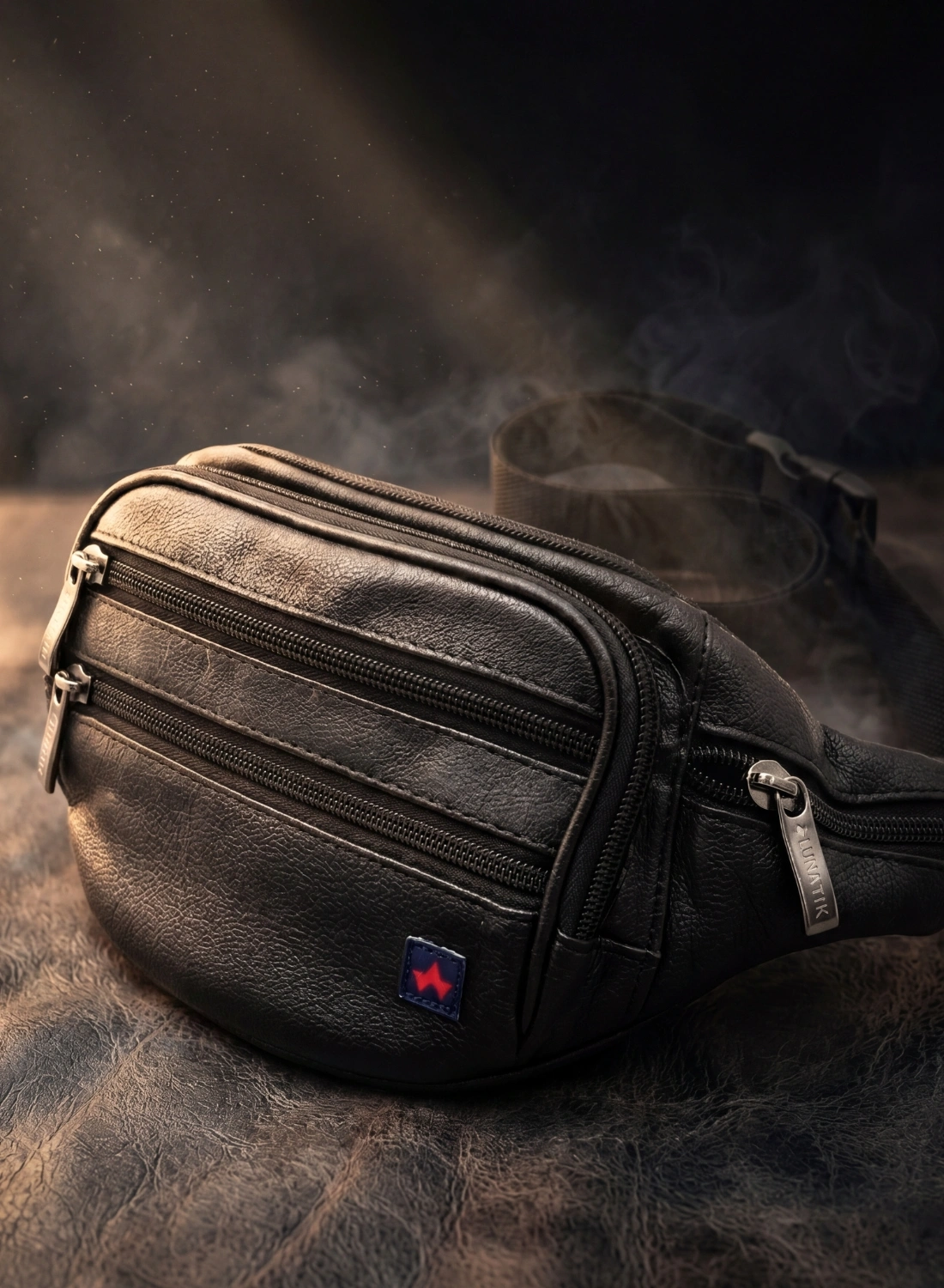 Leather Travel Belt Pouch