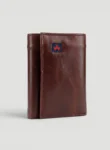 Lunatik Vintage Leather Trifold Wallet with Card Pocket